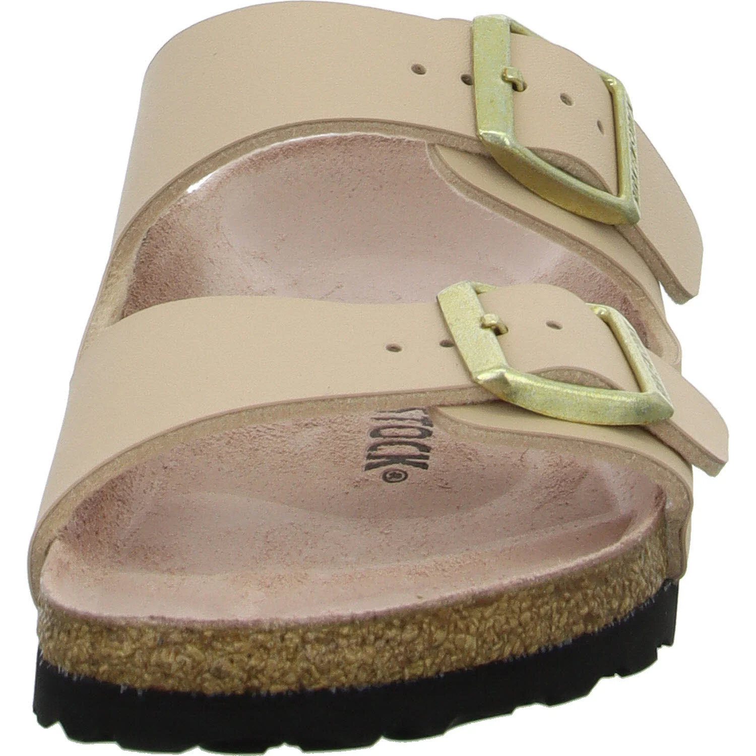 Element 3 von 8 (Bild) – BIRKENSTOCK Pantoletten 1031525 Arizona triples new beige/pink clay schmal