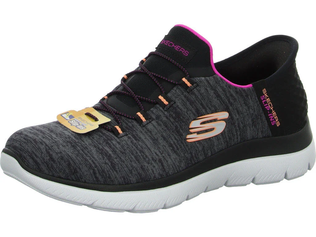 Skechers Damen Slipper 149937 BKMT Summits - Dazzling Haze black/multi normal