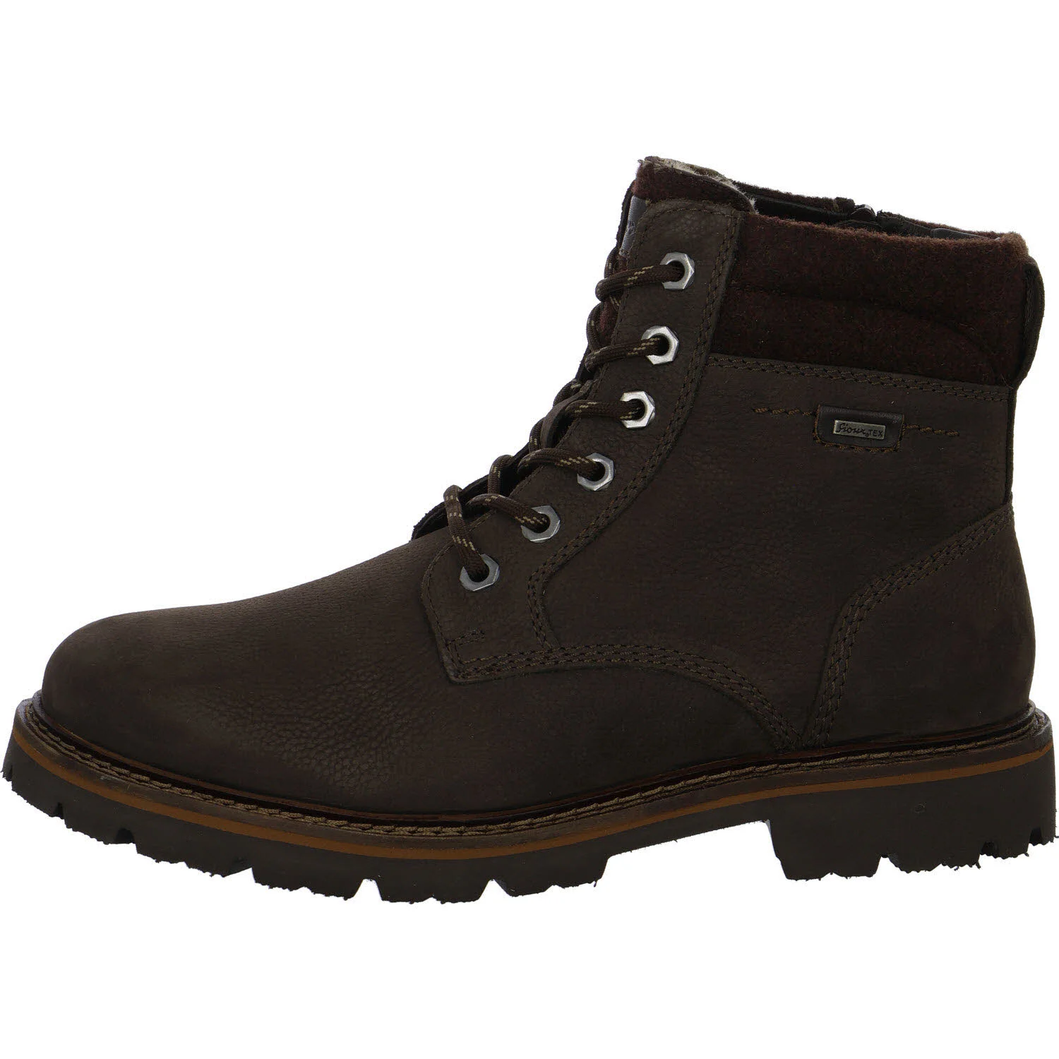 Sioux Herren Schnürstiefel warm 13021 Adalr.-704-Tex-Lf-H caffe/brown H (weit)