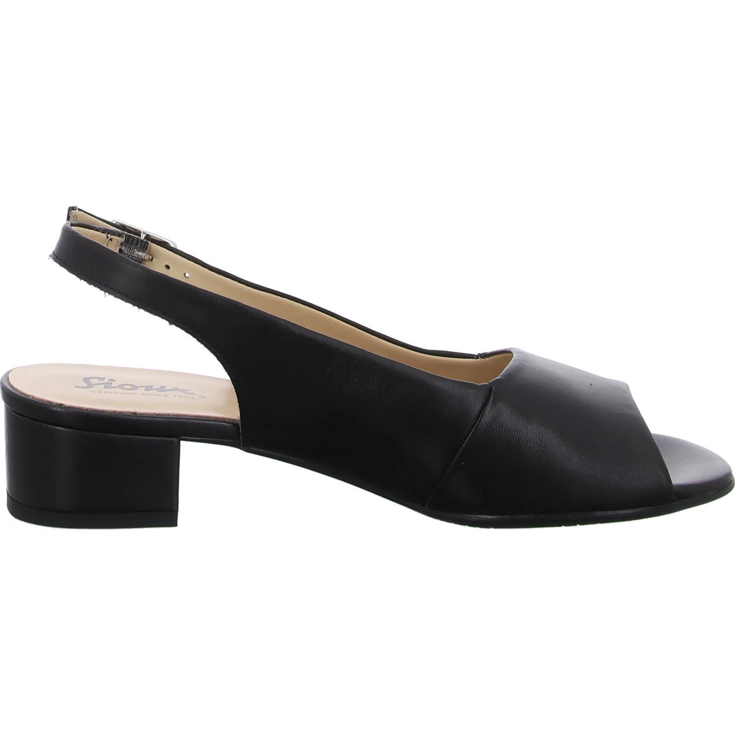 Sioux Damen Sandalen 63633 Zippora schwarz G (normal)