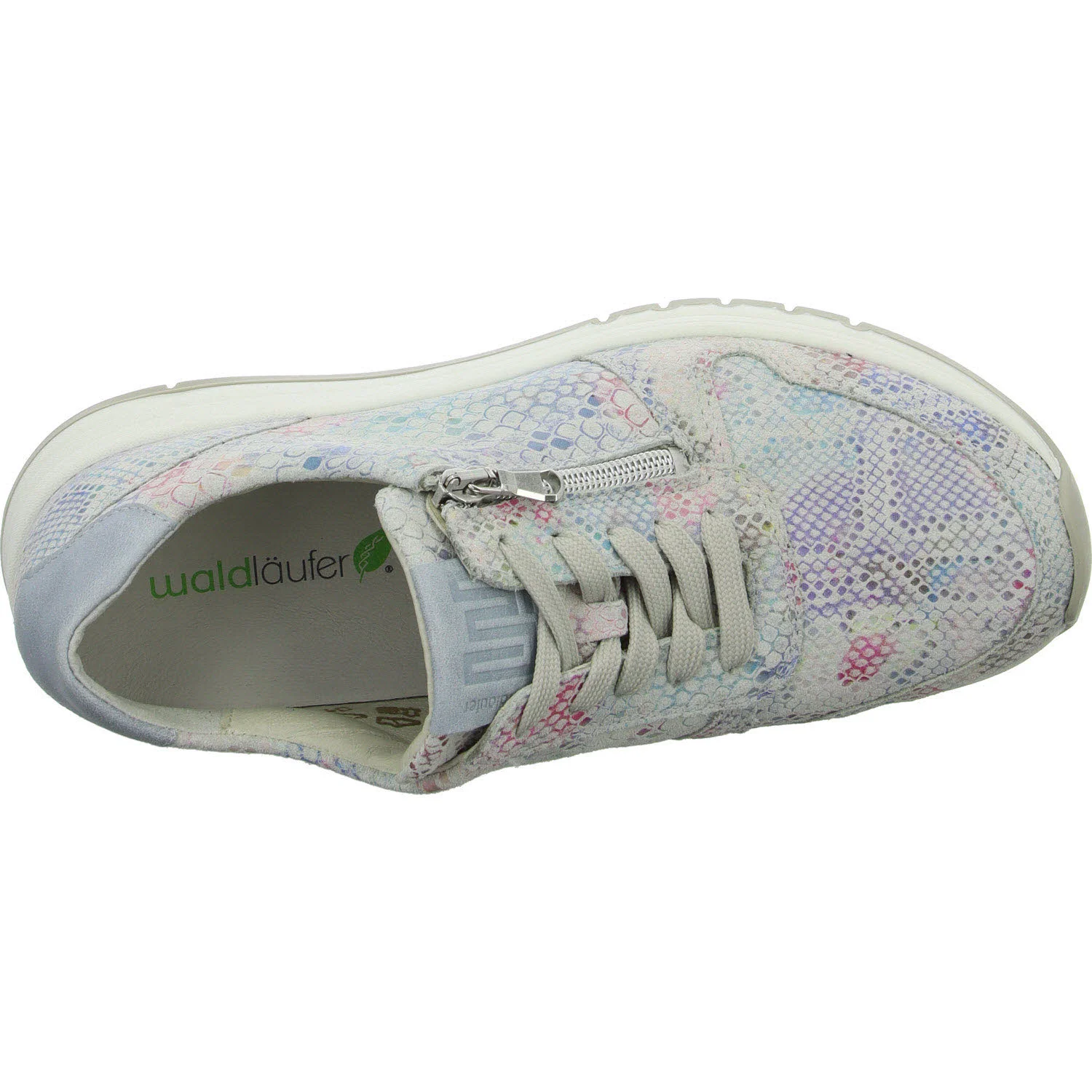 Element 8 von 8 (Bild) – Waldläufer Damen Schnürschuhe 957004-203/299 H-April multi sky H (weit)