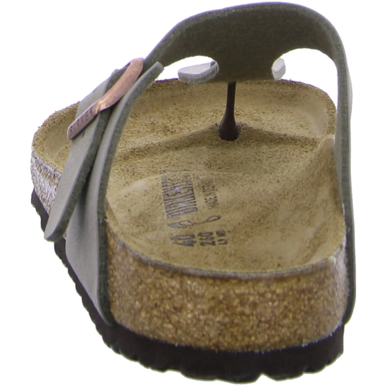 BIRKENSTOCK Pantoletten 43391 Gizeh stone normal