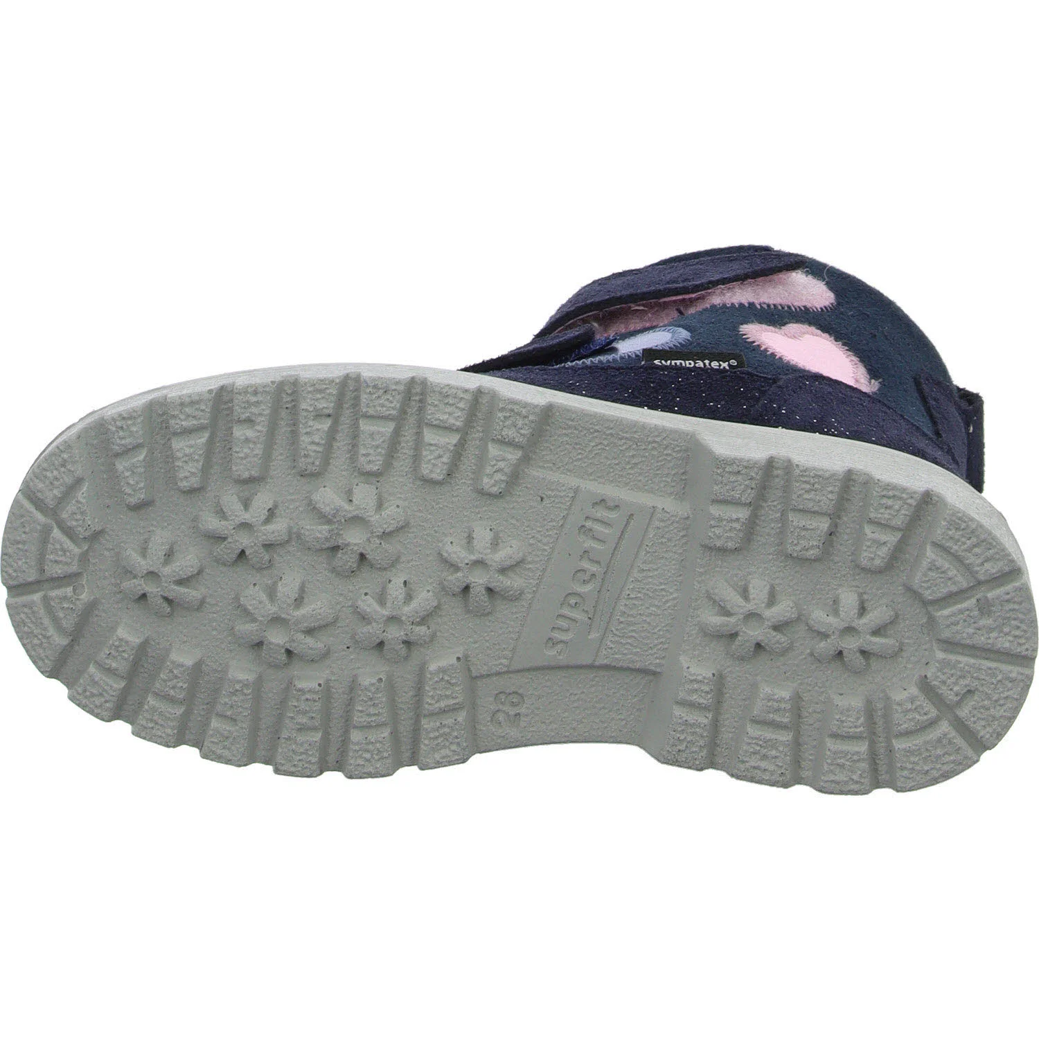 Superfit Kinder Schaftstiefel 1-000901-8000 Spirit blau/rosa WMS mittel