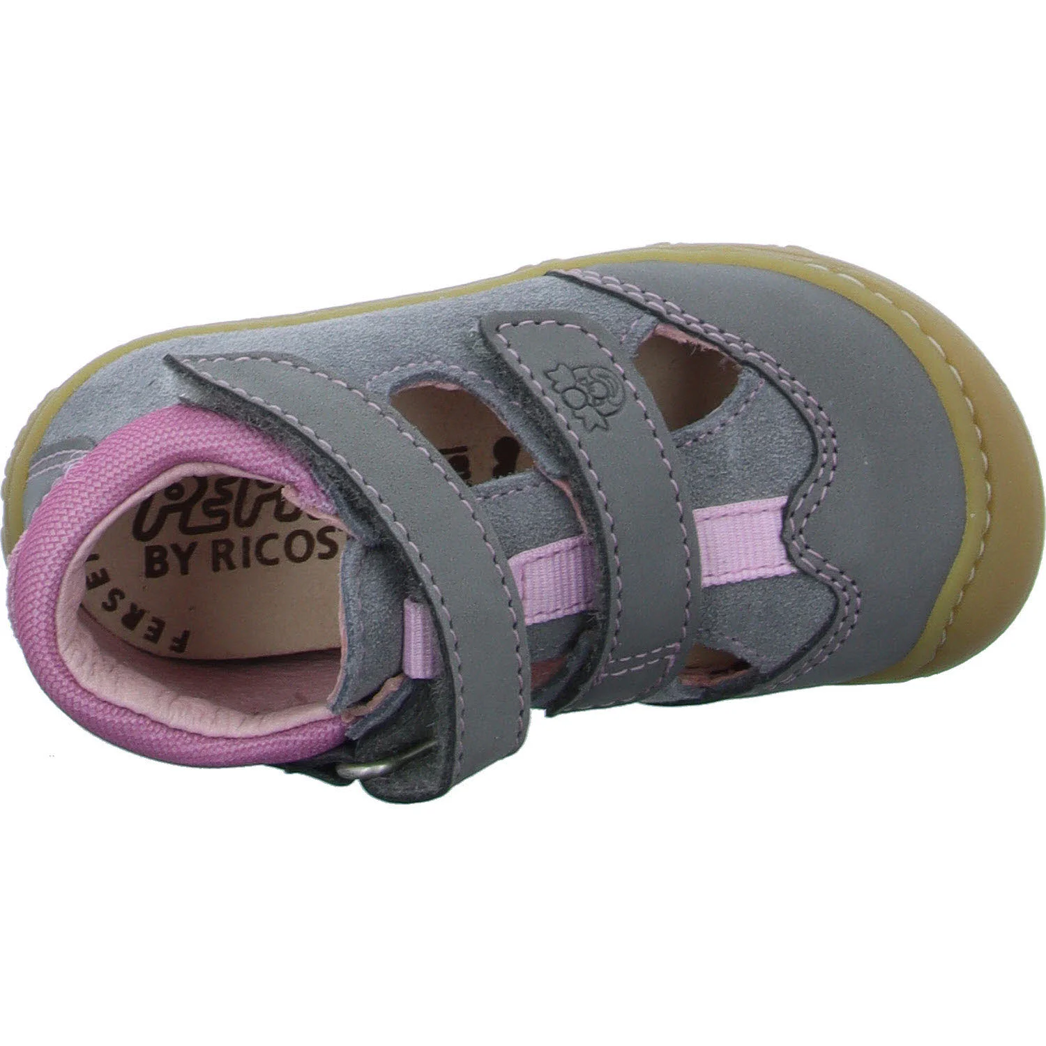 Element 8 von 8 (Bild) – Ricosta Kinder Sandalen 50 1201102/450 EBI graphit/rosa WMS mittel