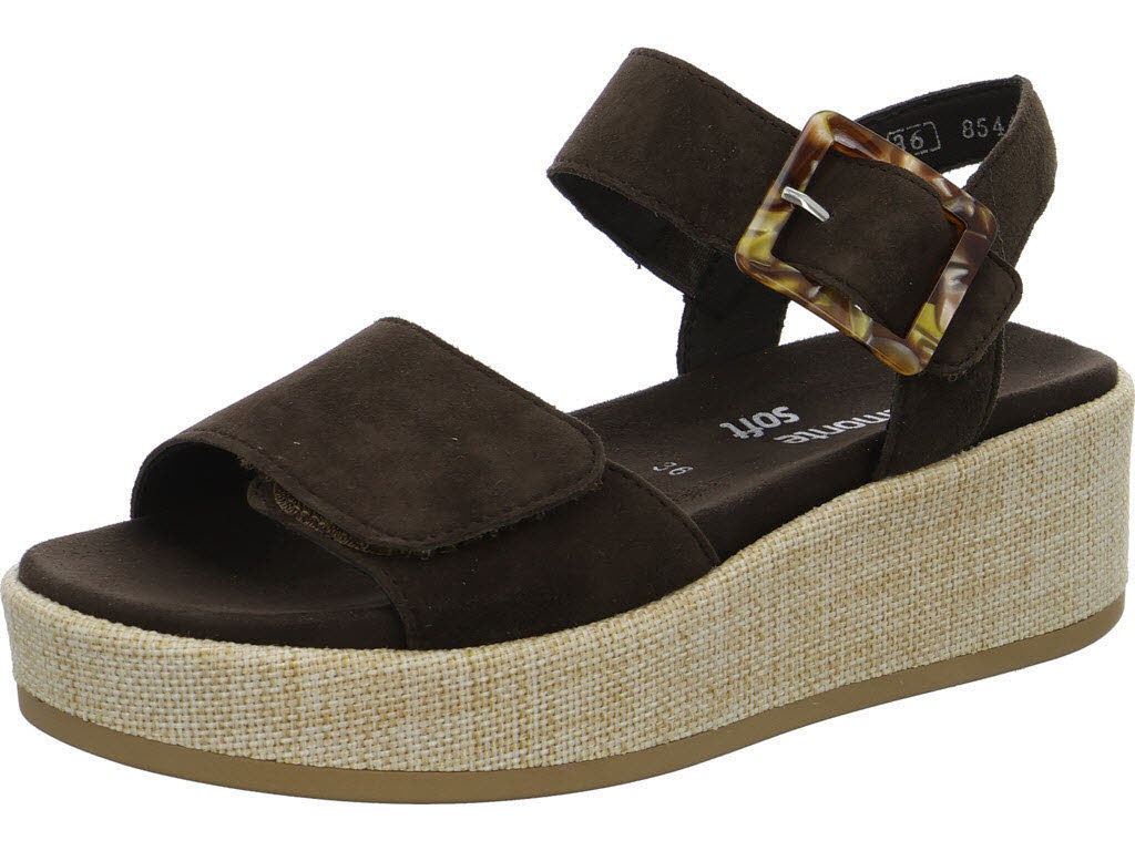 Remonte Damen Sandalen D1N54-25 D1N54 havanna F 1/2 (normal)