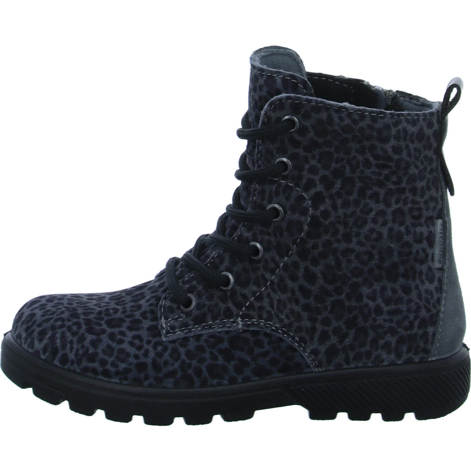 Ricosta Kinder Schnürstiefel 50 7700402/480 Anni carbon WMS mittel