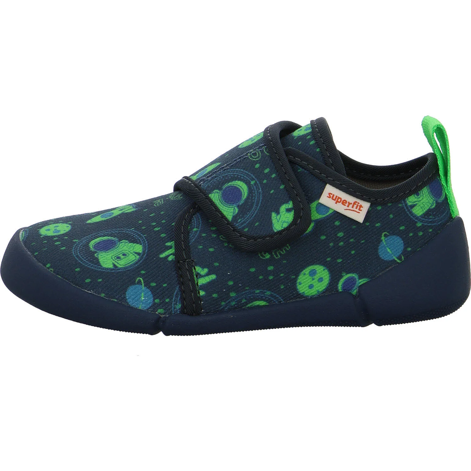 Element 6 von 8 (Bild) – Superfit Kinder Hausschuhe 1-006700-8030 Venti blau/mehrfarbig WMS weit