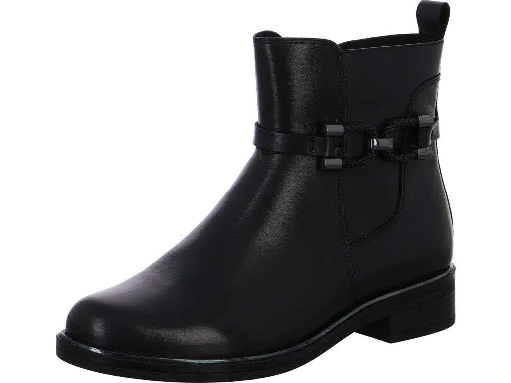 Caprice Damen Stiefeletten 9-25324-47-022 9-25324-47 black nappa H (weit)