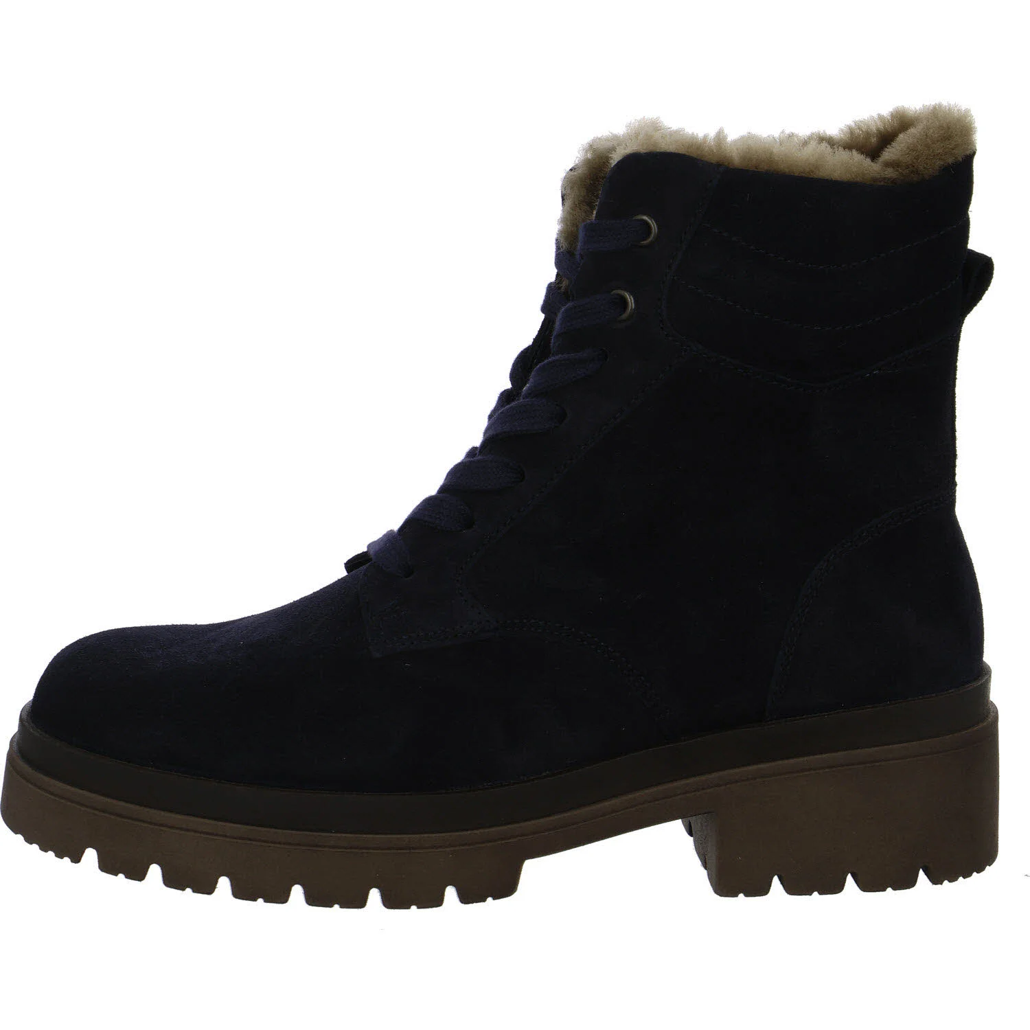 Element 6 von 8 (Bild) – Gabor Damen Schnürstiefel warm 8068.01.005 8068.01 darkblue (So.taupe) G (normal)