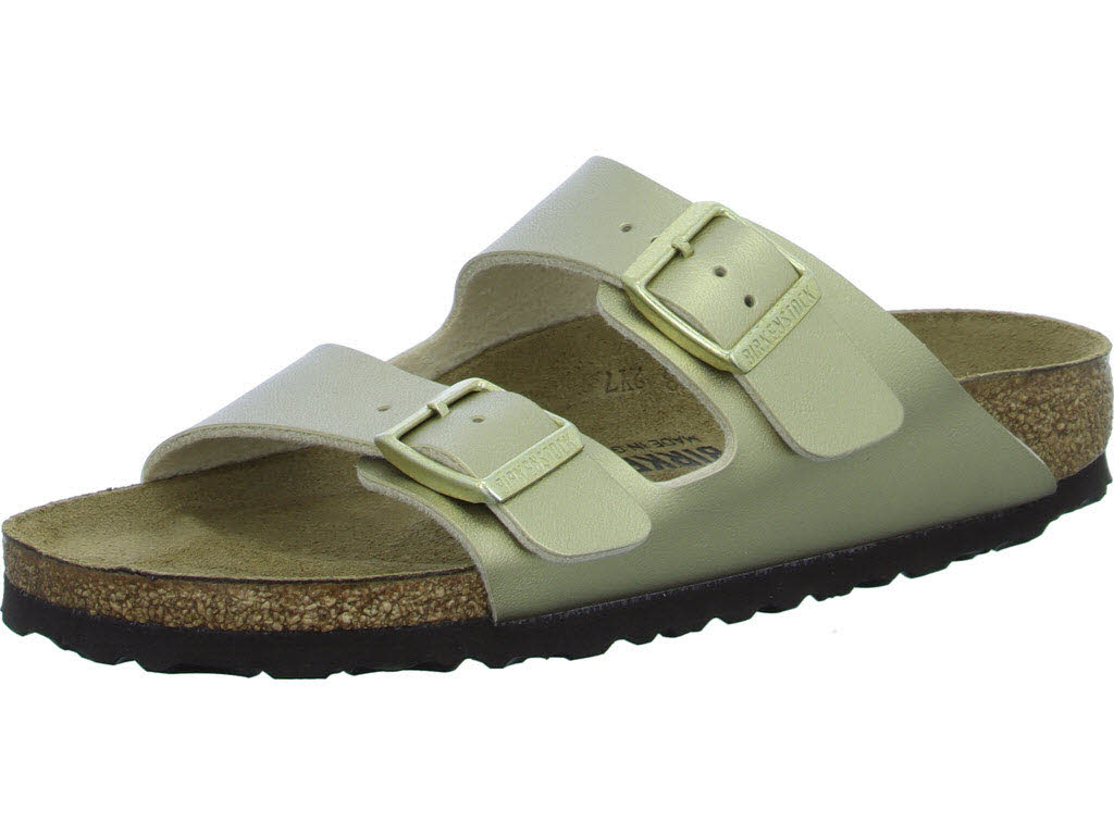 BIRKENSTOCK Pantoletten 1016111 Arizona Gold schmal