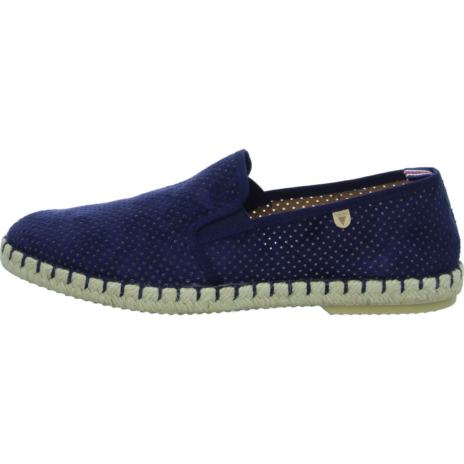 Verbenas Herren Slipper 7500040276 531 TOM HOLE/MICRO marino normal