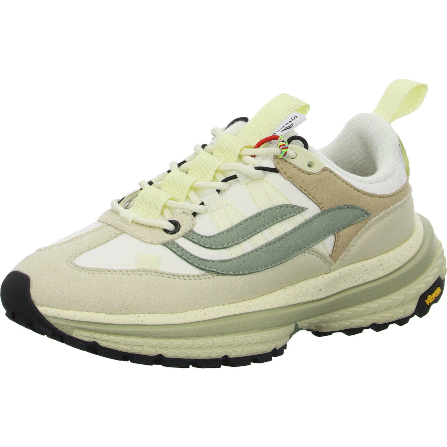 Genesis Damen Schnürschuhe 1005614 G-Machu Suede multi khaki normal