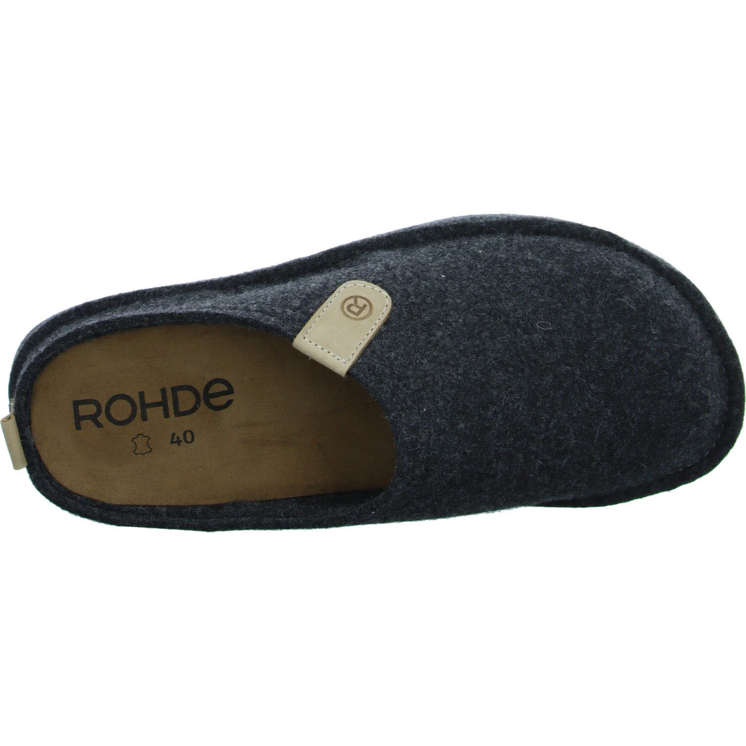 Element 8 von 8 (Bild) – ROHDE Herren Winterpantoffel 6940/82 Lucca-H ANTHRAZIT G 1/2 (normal)