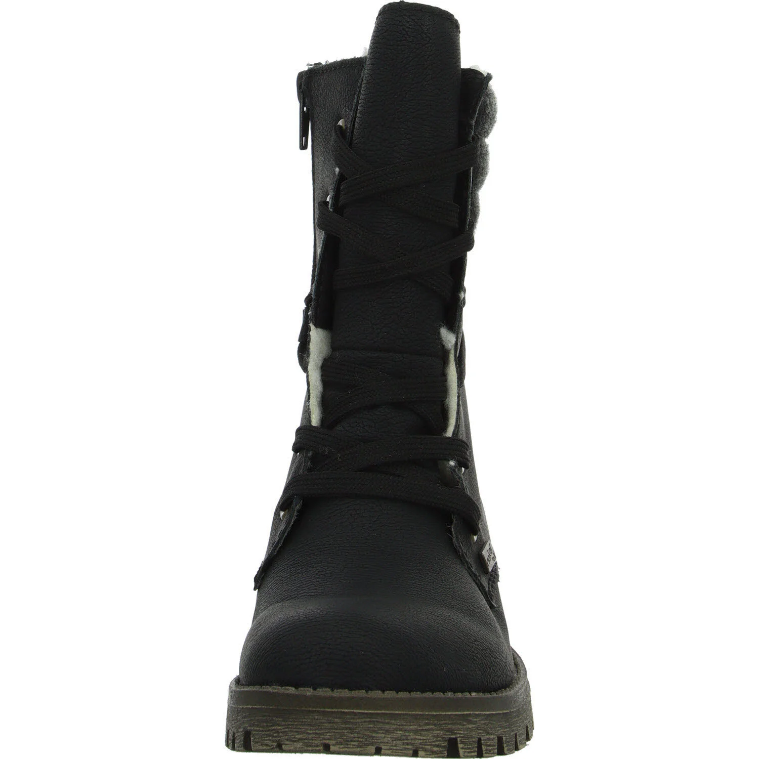 Element 3 von 8 (Bild) – Rieker Damen Schnürstiefel warm 78531-00 78531 schwarz/anthrazit F (normal)