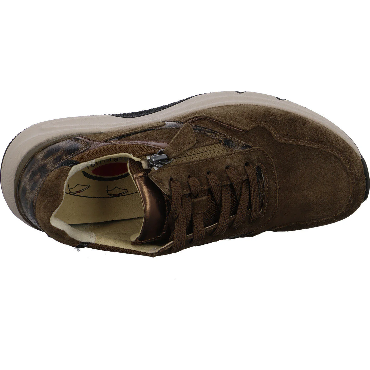 Gabor Rollingsoft Damen Schnürschuhe 0103.01.012 0103.01 whisky kombi normal