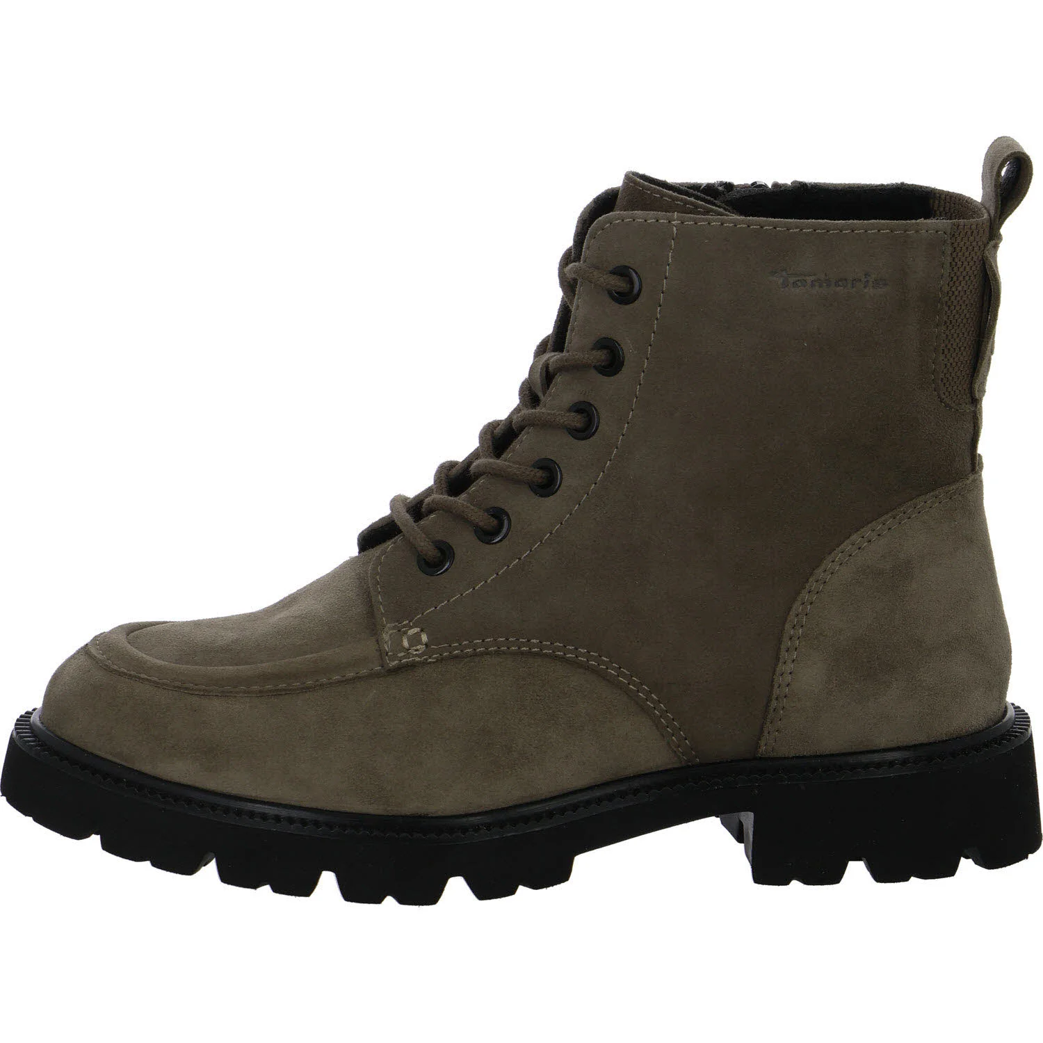 Element 6 von 8 (Bild) – Tamaris Comfort Damen Schnürstiefel 8-85110-47-377 8-85110-47 taupe suede weit