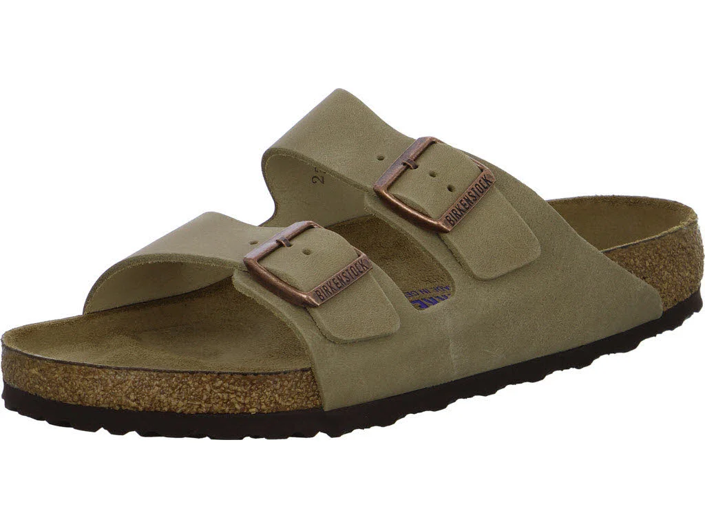 BIRKENSTOCK Pantoletten 552811 Arizona Soft Footbed tabacco brown normal
