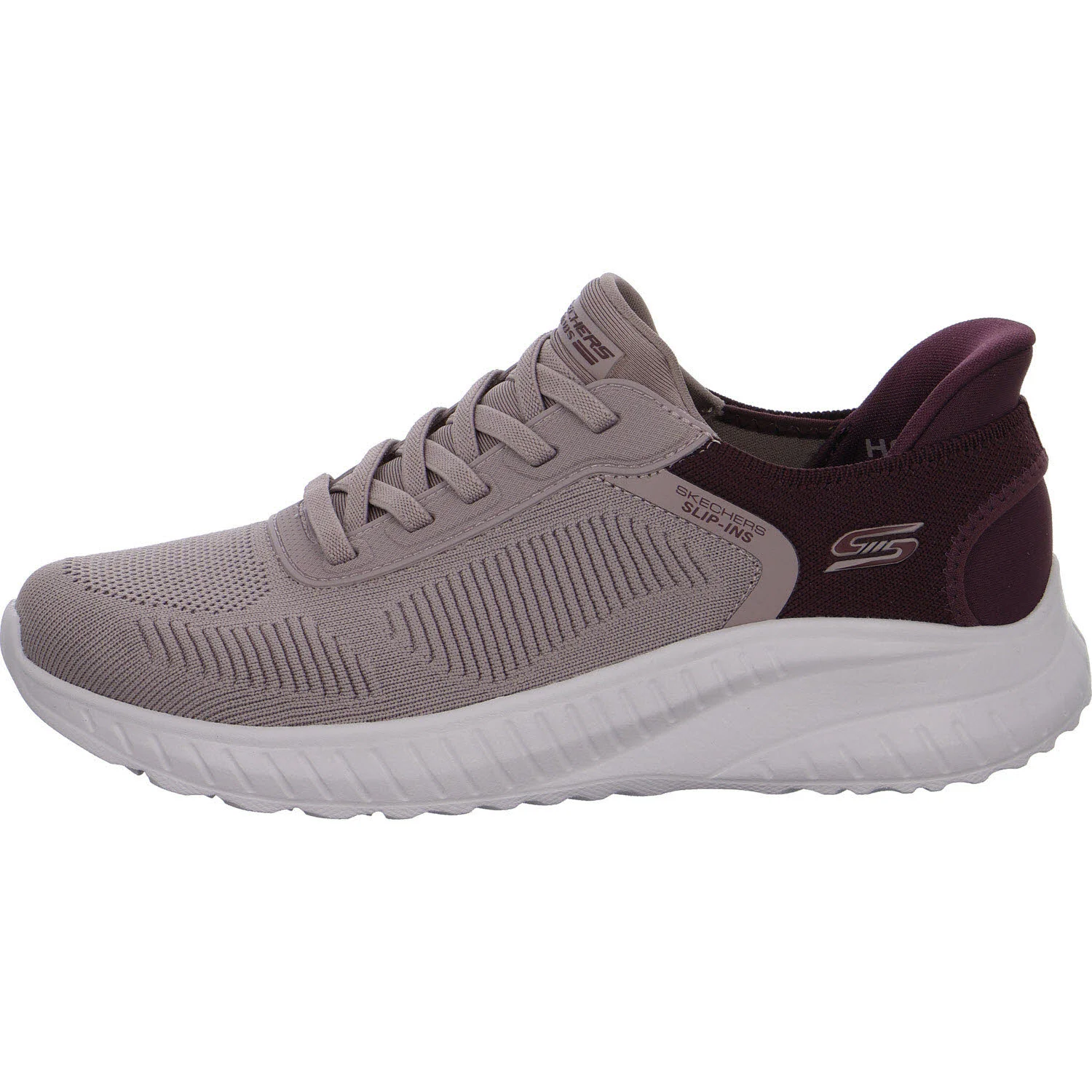 Skechers Damen Slipper 117497 LTMV BOBS Sport Squad Chaos - Current Muse light mauve normal