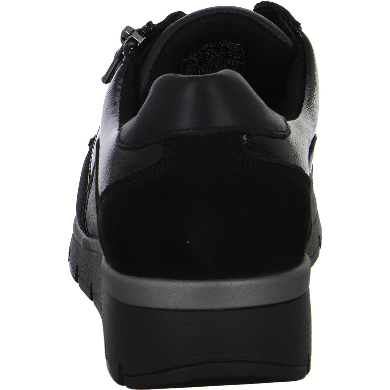 Waldläufer Damen Schnürschuhe 626K02-414/001 K-Ramona schwarz K (extra weit)