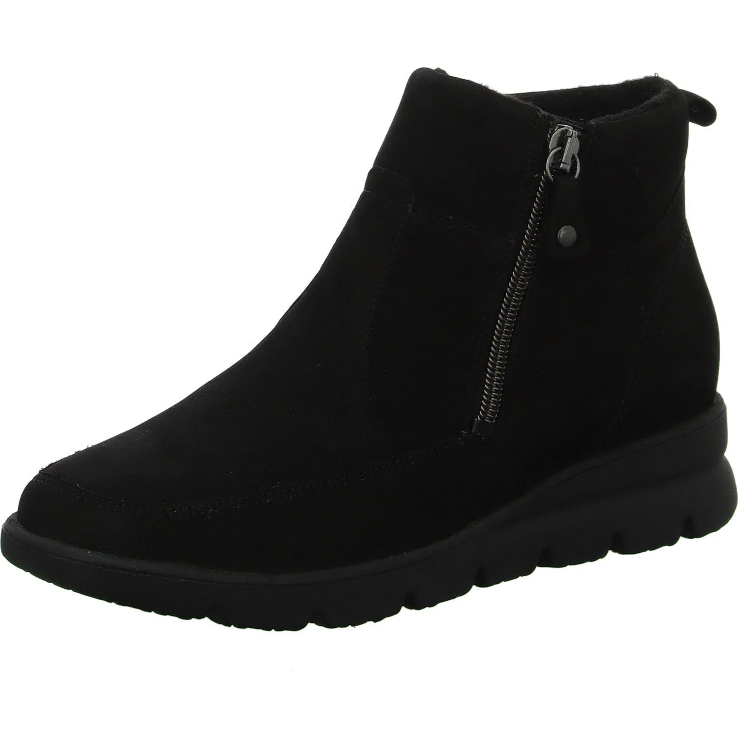 Waldläufer Damen Stiefeletten 902802-191/001 H-Bruni schwarz H (weit)