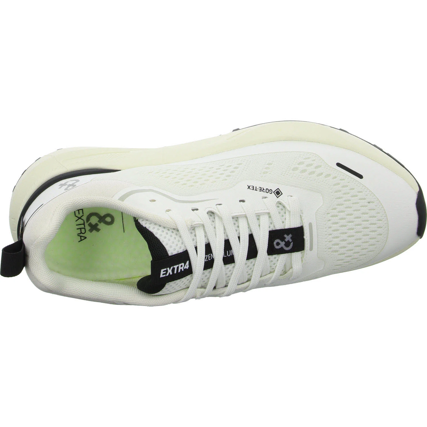 EXTR4 Damen Schnürschuhe 7705022 U-KAIZEN GTX bianco-nero normal