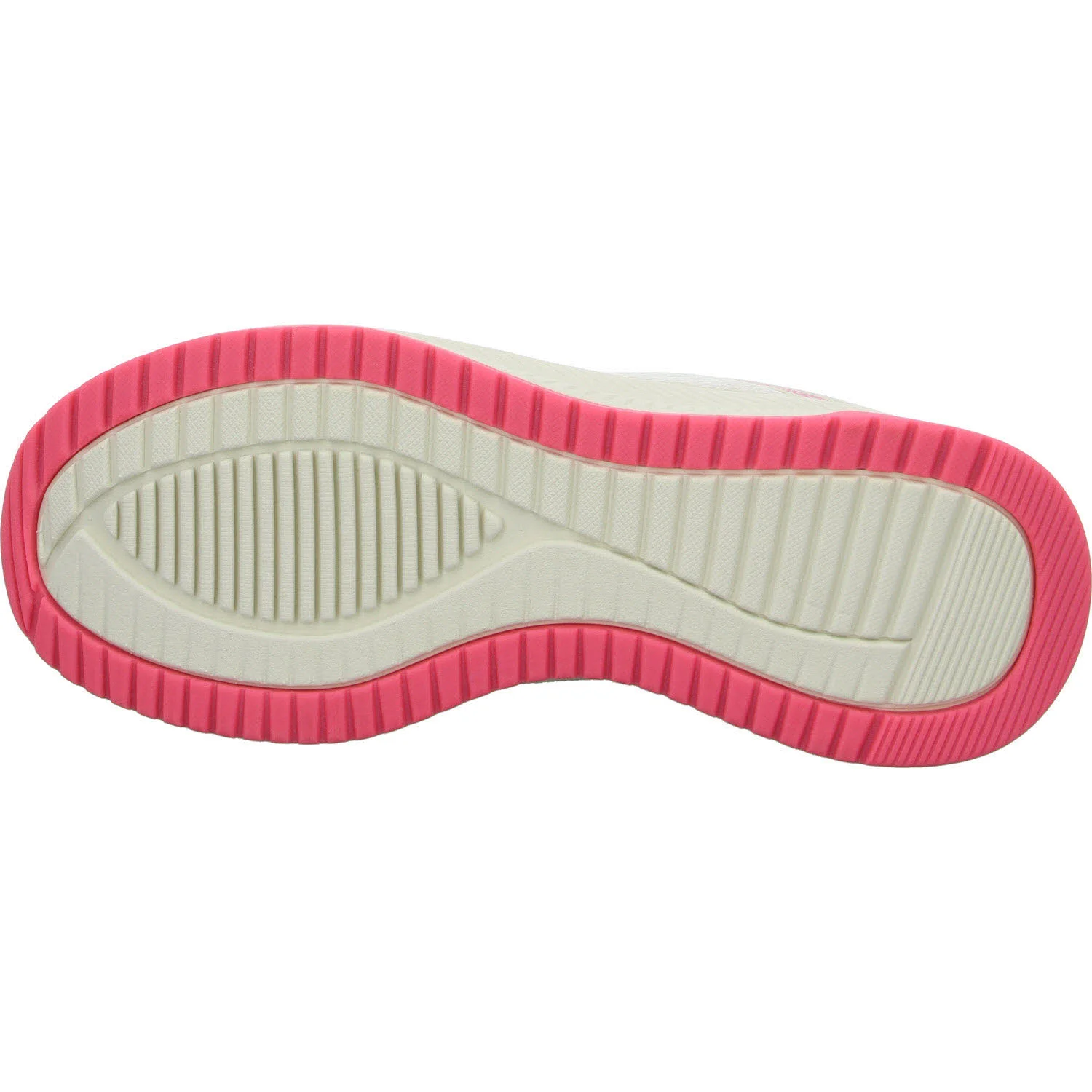 Skechers Damen Slipper 117624 WPK BOBS Squad 4 - Staple Look white/pink normal