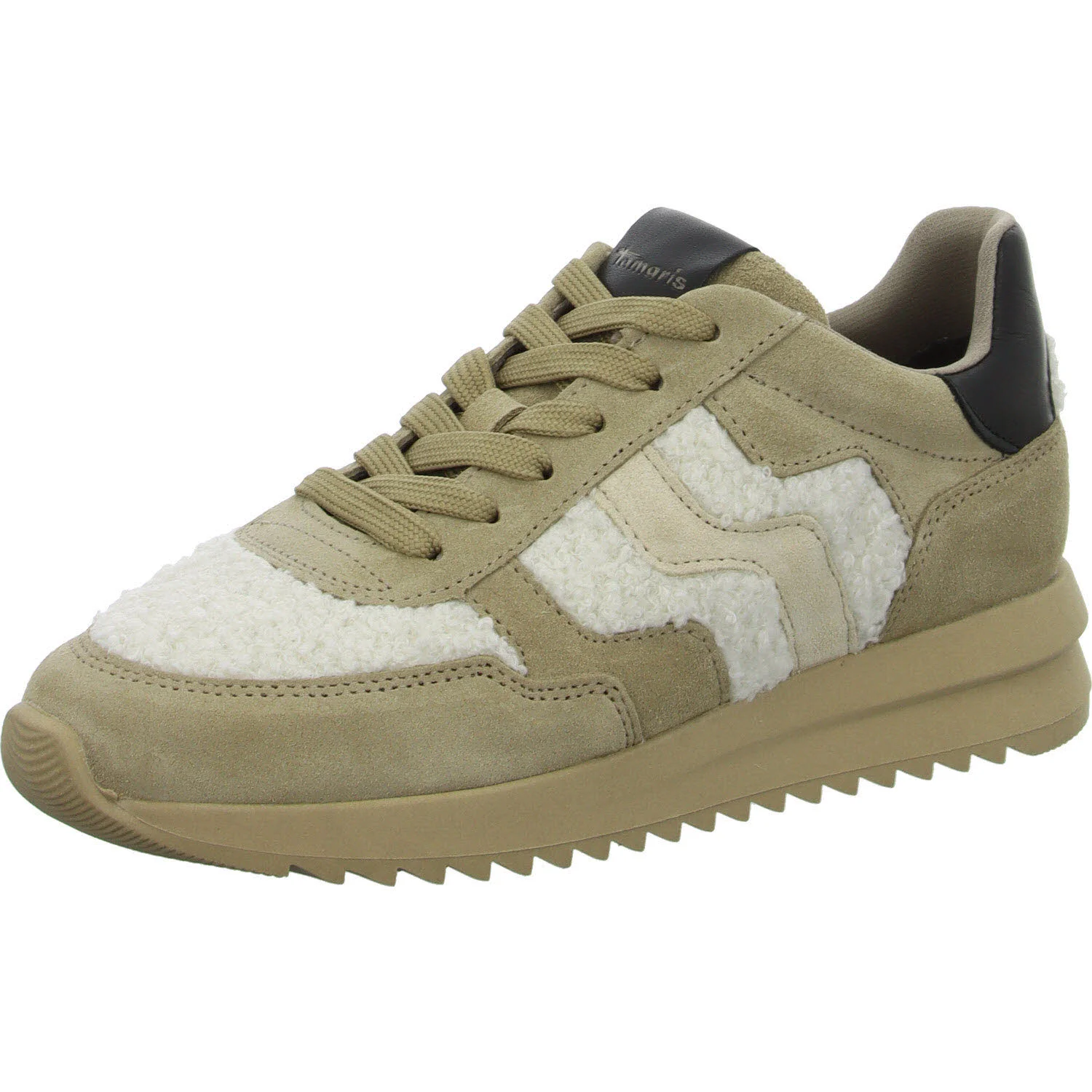 Element 2 von 8 (Bild) – Tamaris Damen Schnürschuhe 1-23728-43/344 1-23728-43 taupe comb normal