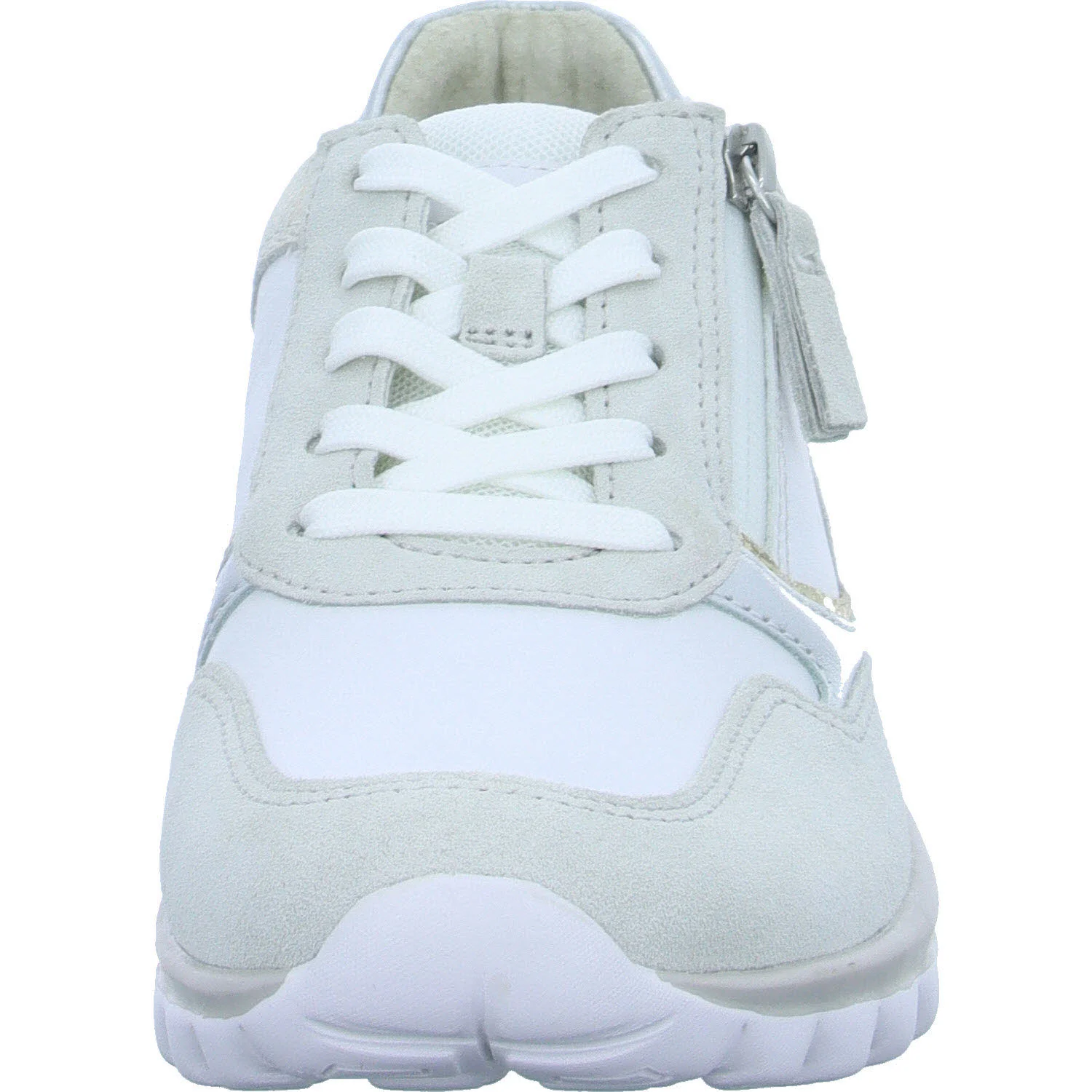 Element 3 von 8 (Bild) – Gabor Rollingsoft Damen Schnürschuhe 46.967.51 46.967 weiss/white/silber G (normal)