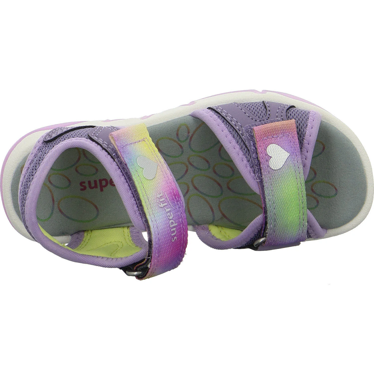 Superfit Kinder Sandalen 1-009540-8500 Pebbles lila WMS mittel