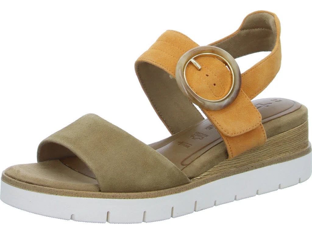 Element 1 von 8 (Bild) – Tamaris Damen Sandalen 1-28206-42/313 1-28206-42 camel comb normal