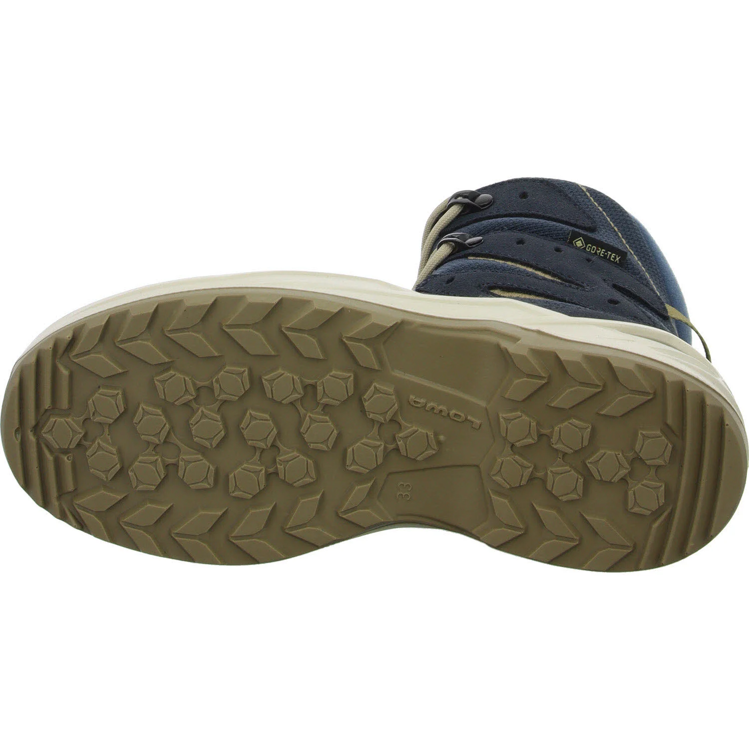Element 5 von 8 (Bild) – Lowa Kinder Schnürstiefel 641530/6983 Lino GTX Hi Jr navy/dune normal