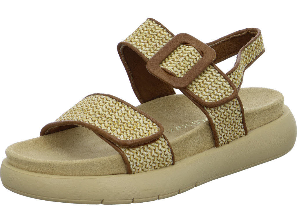 Marco Tozzi Damen Sandalen 2-28421-46/392 2-28421-46 cognac comb normal