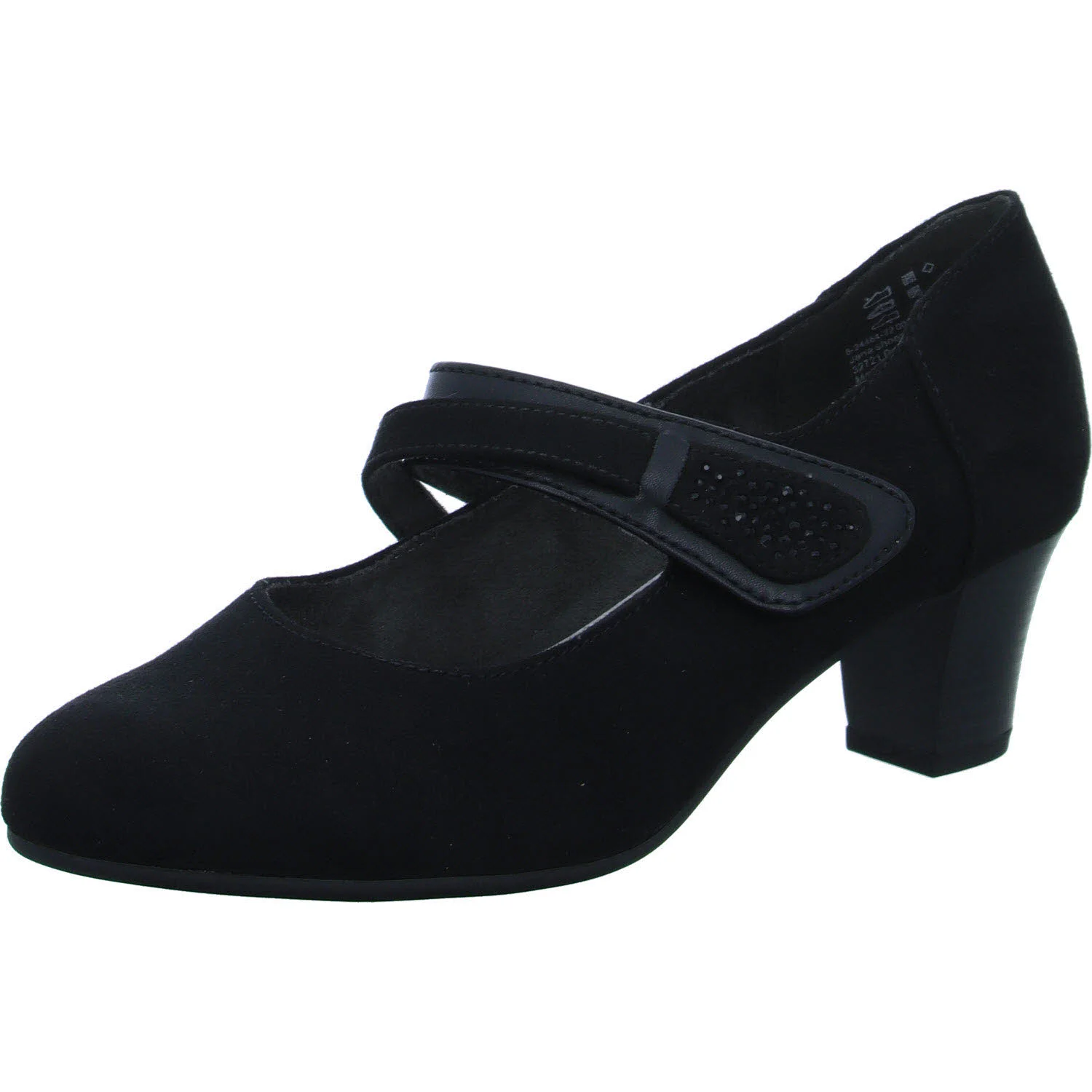 Element 2 von 8 (Bild) – Jana Damen Spangenschuhe 8-24464-42/001 8-24464-42 black H (weit)