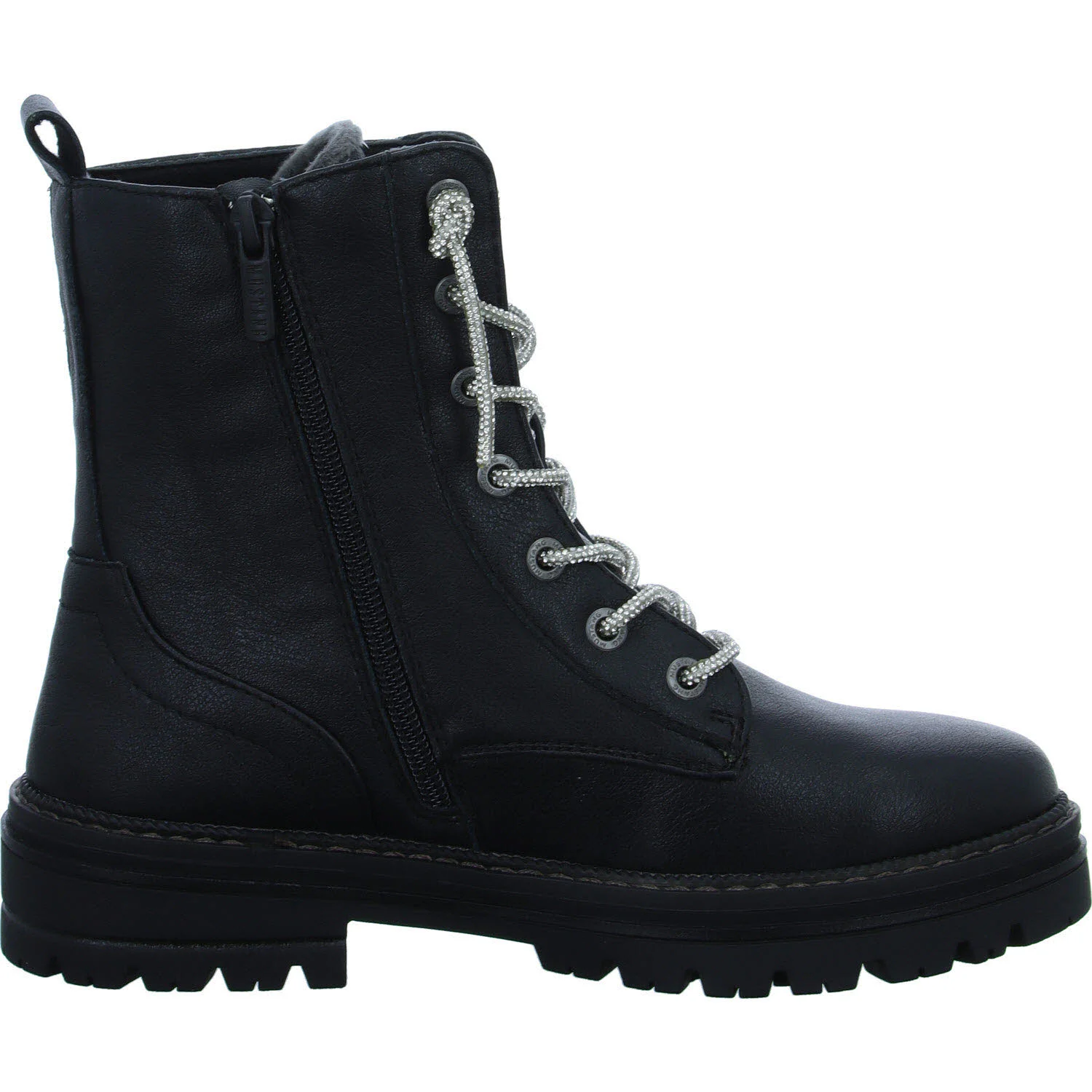Mustang Damen Stiefeletten 1404504-9 1404504 schwarz normal