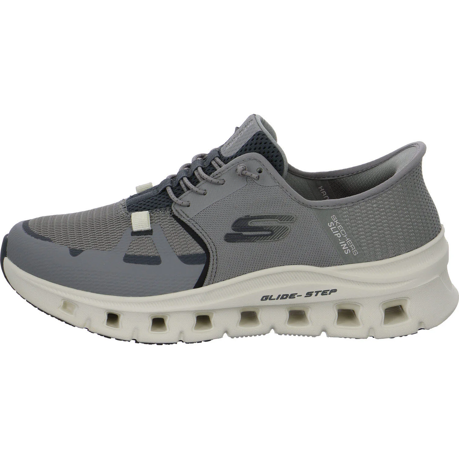 Skechers Herren Slipper 200337EC GYCC Glide-Step Pro SR grey/charcaol normal