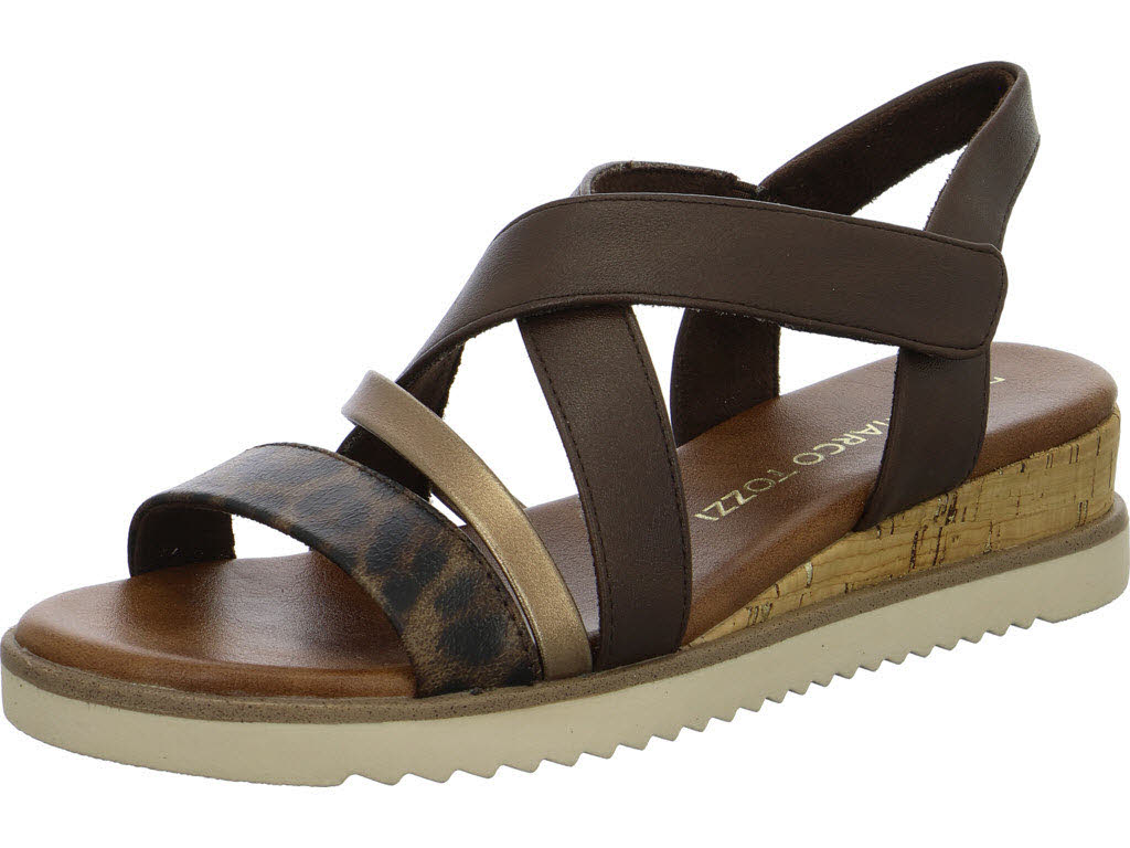 Marco Tozzi Damen Sandalen 2-28704-46/304 2-28704-46 mocca normal