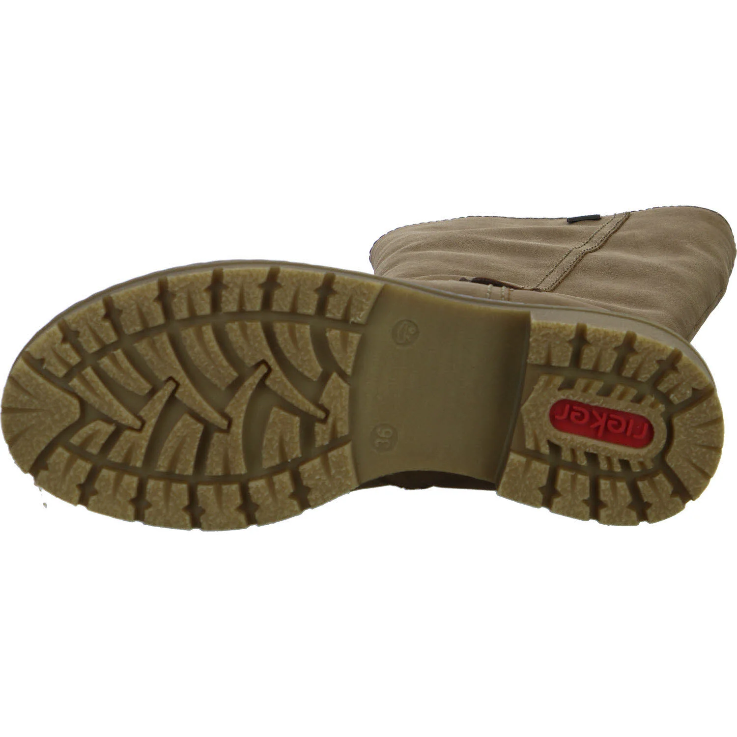 Rieker Damen Langschaftstiefel warm Y9180-20 Y9180 oat F 1/2 (normal)