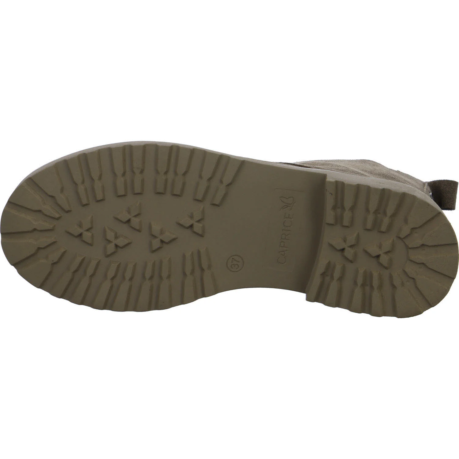 Caprice Damen Schnürstiefel 9-25214-47-367 9-25214-47 dk taupe suede G (normal)
