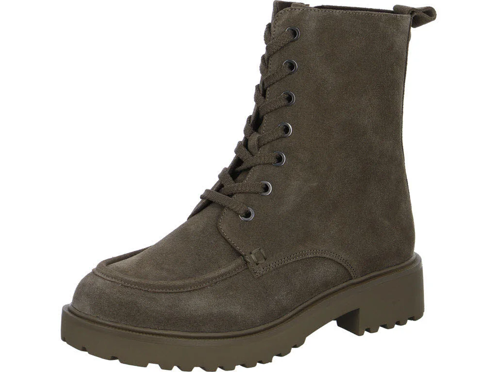 Caprice Damen Schnürstiefel 9-25214-47-367 9-25214-47 dk taupe suede G (normal)