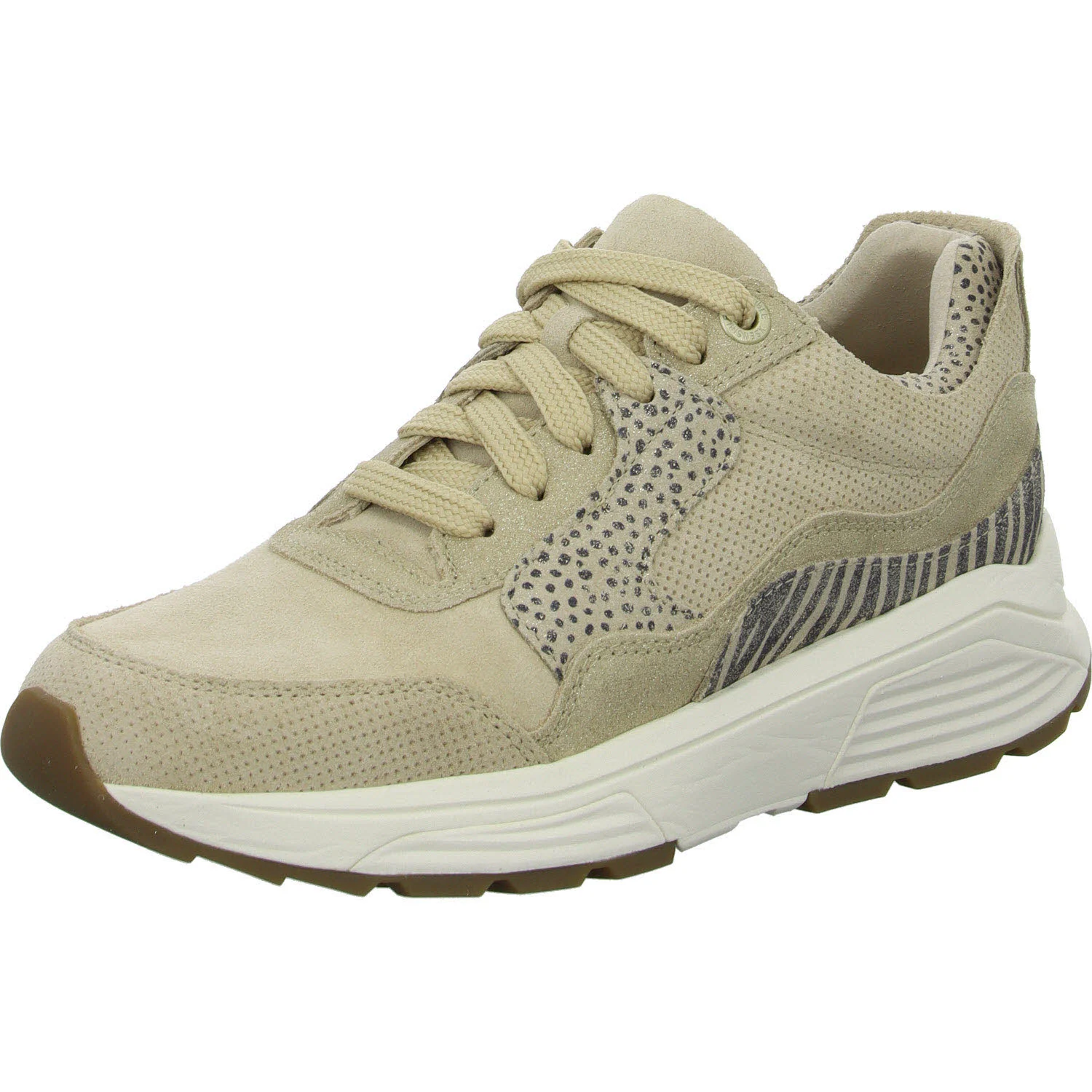 Xsensible Damen Schnürschuhe 33000.2/446-GX Golden Gate Lady sand fantasy GX (normal)