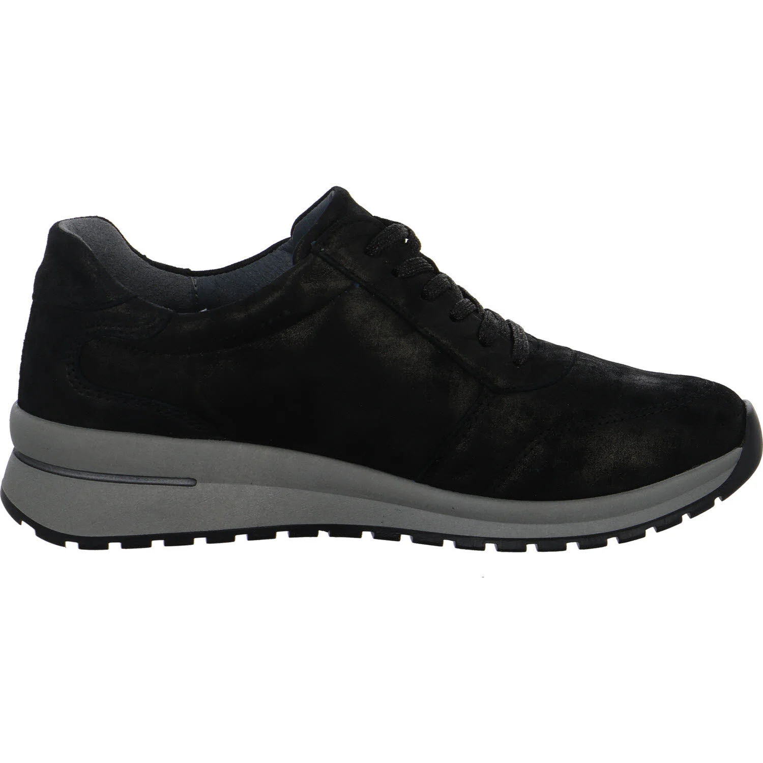 Waldläufer Damen Schnürschuhe 928002-192/001 H-Inessa schwarz H (weit)