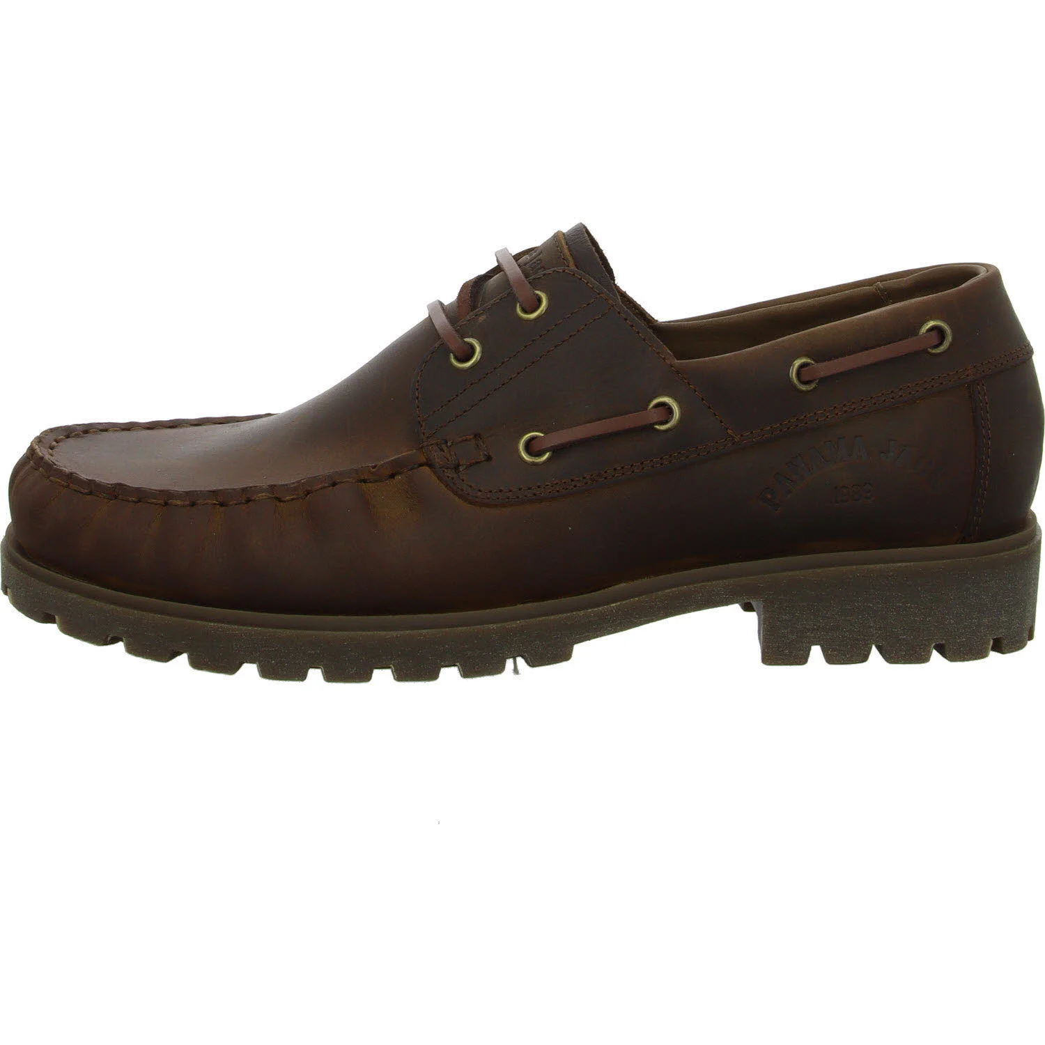 Panama Jack Herren Schnürschuhe Boat C5 Boat cuero/bark normal