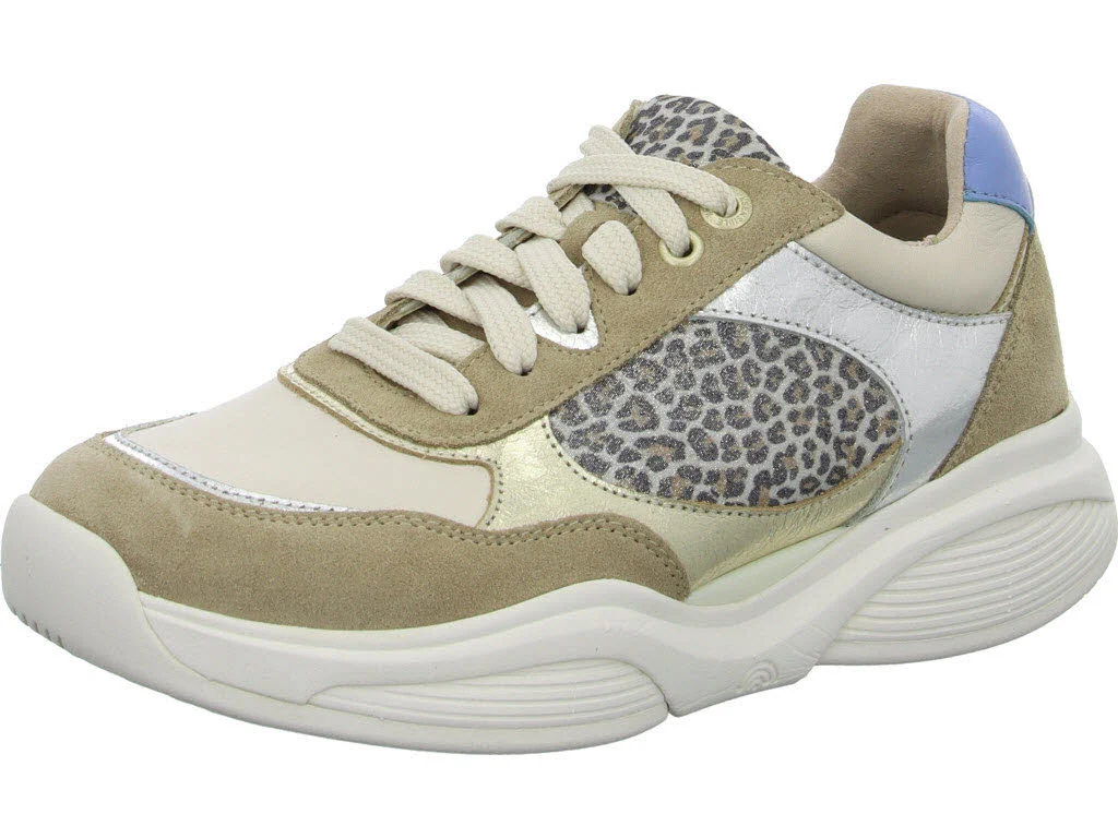 Xsensible Damen Schnürschuhe 32009.3/505-HX SWX27 taupe fantasy HX (weit)