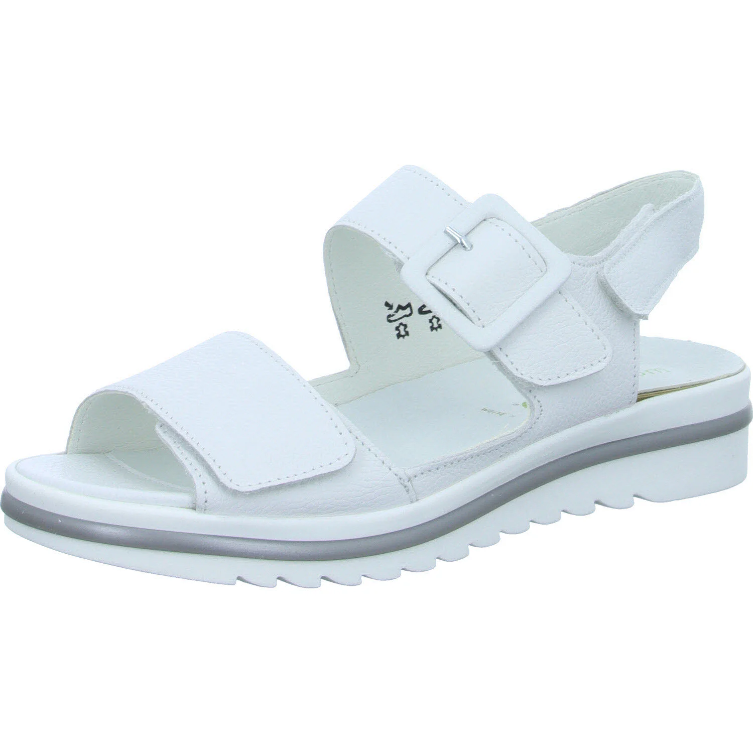 Element 2 von 8 (Bild) – Waldläufer Damen Sandalen 351013-171/150 Hakura weiß H (weit)