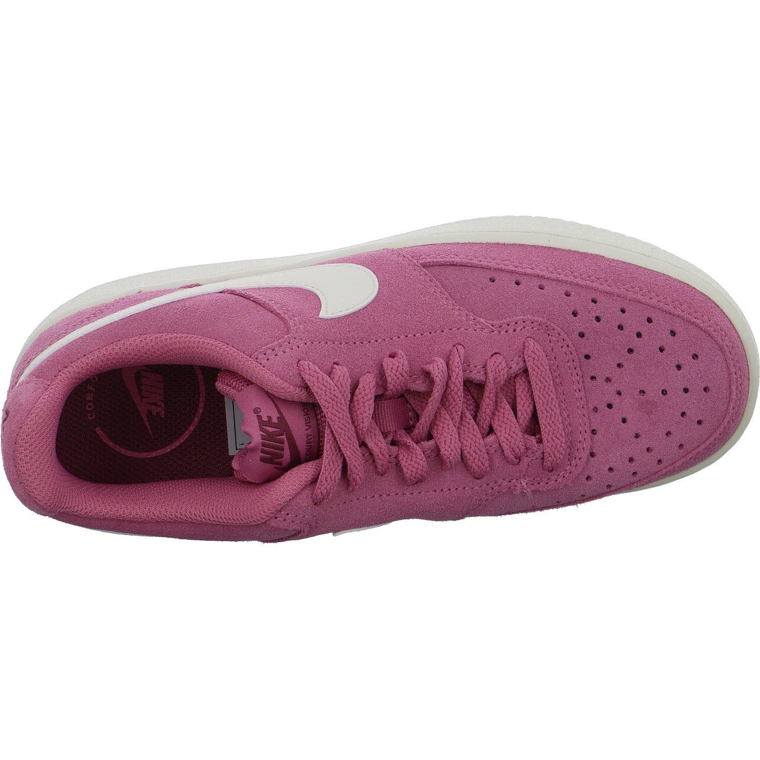 Nike Damen Schnürschuhe IQ9758 Court Vision Lo Sd Prm peony/ sail-pink smoke normal
