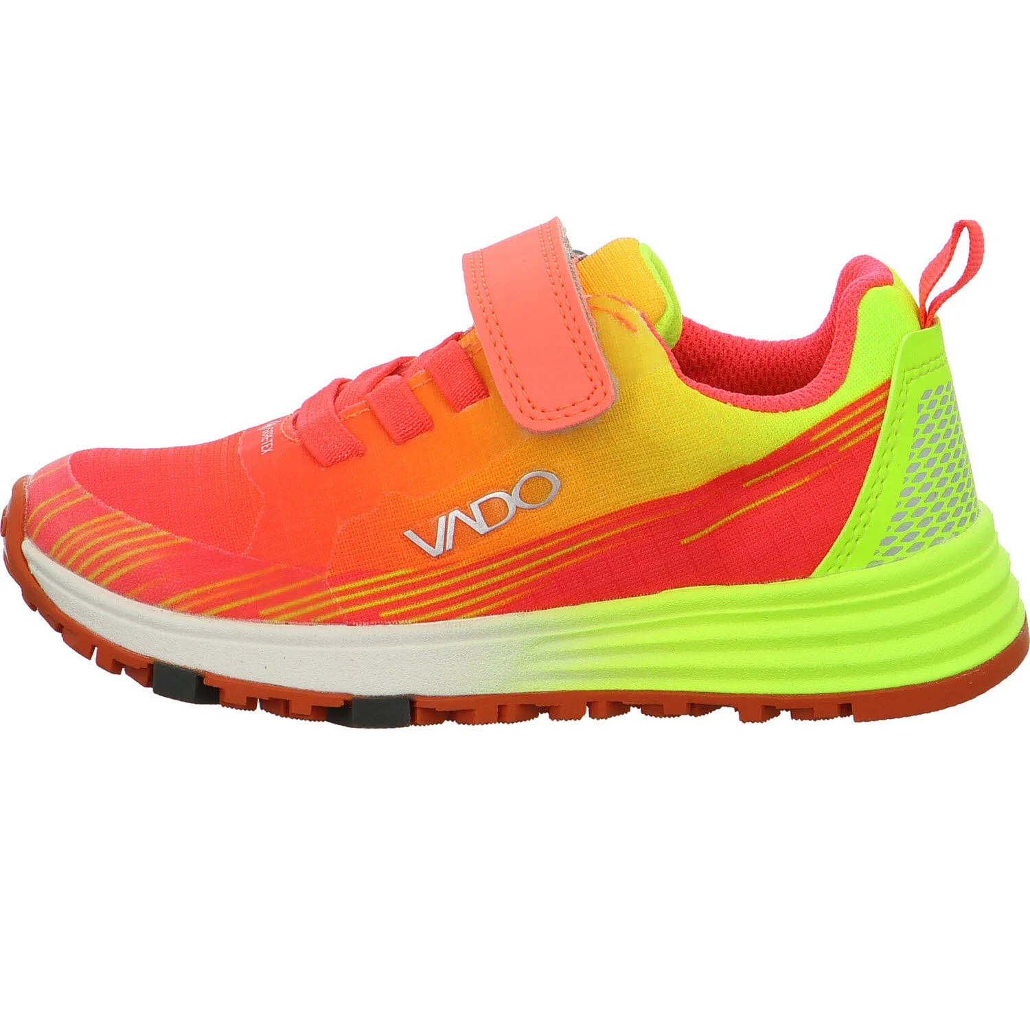 VADO Kinderschuh zum Schlupfen 43334-3301/778 WILLY Lo Elastic GTX neon orange normal