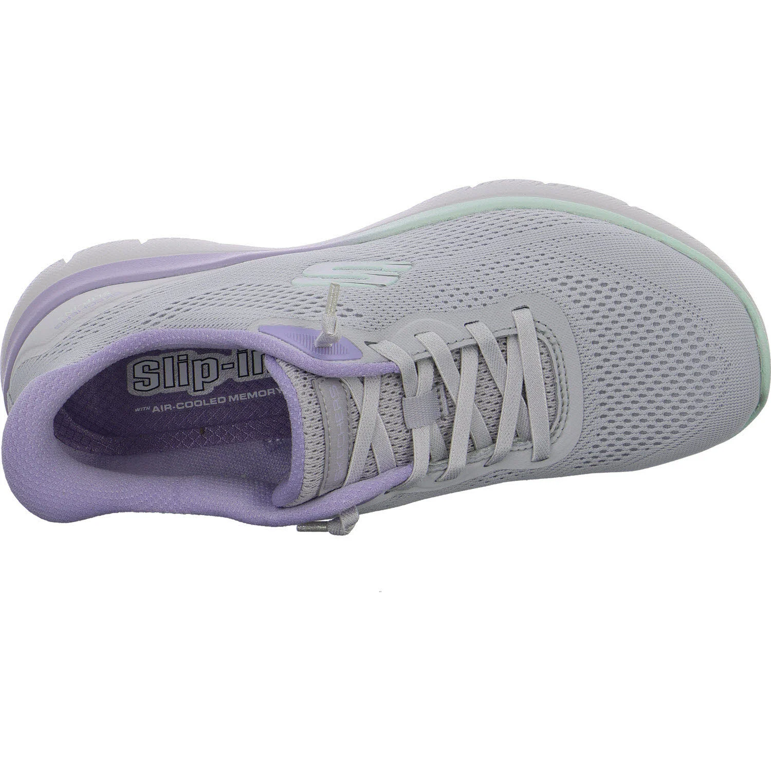 Element 8 von 8 (Bild) – Skechers Damen Slipper 150341 GRY Summits - Sweet Skies gray normal