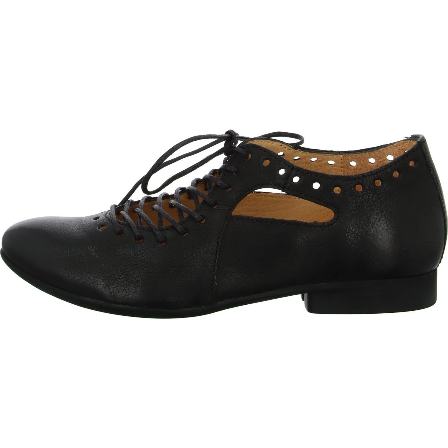 Think Damen Schnürschuhe 3-000565-0000 Guad2 schwarz F 1/2 (normal)