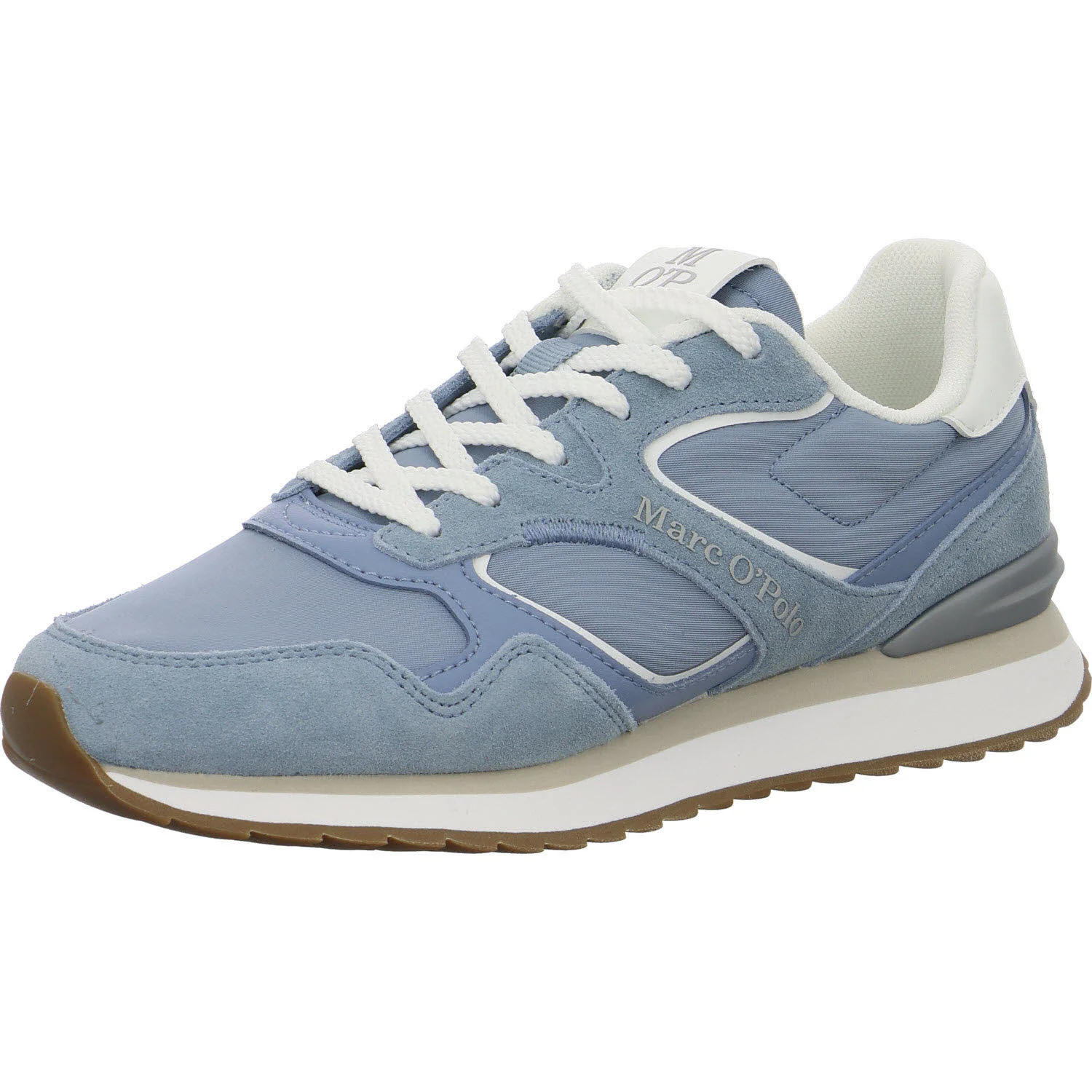 Marc O'Polo Damen Schnürschuhe 602 19323502 349 838 602 19323502 349 high sky/offwhite normal